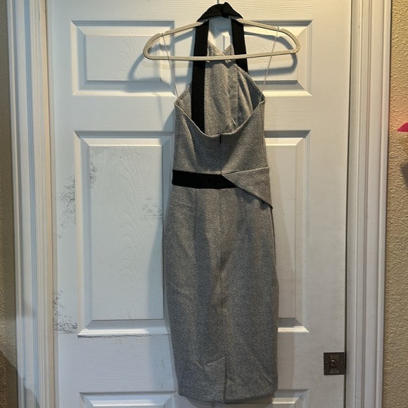 Dion Lee Asphalt Crepe Gray Fleck Dress XS - Picture 7 of 11